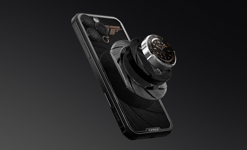 Caviar встроил часы Omega Seamaster 007 в iPhone No Time To Die Edition — лимит из 7 смартфонов за 2,9 млн рублей
