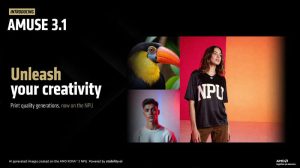 AMD и Stability AI перенесли Stable Diffusion 3 Medium на NPU Ryzen AI — генерация изображений без видеокарты