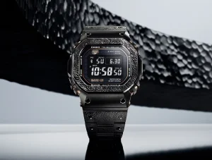 Casio показала лимитированные G-Shock MRG-B5000HT-1: всего 500 экземпляров и кузнечное искусство «цуики»