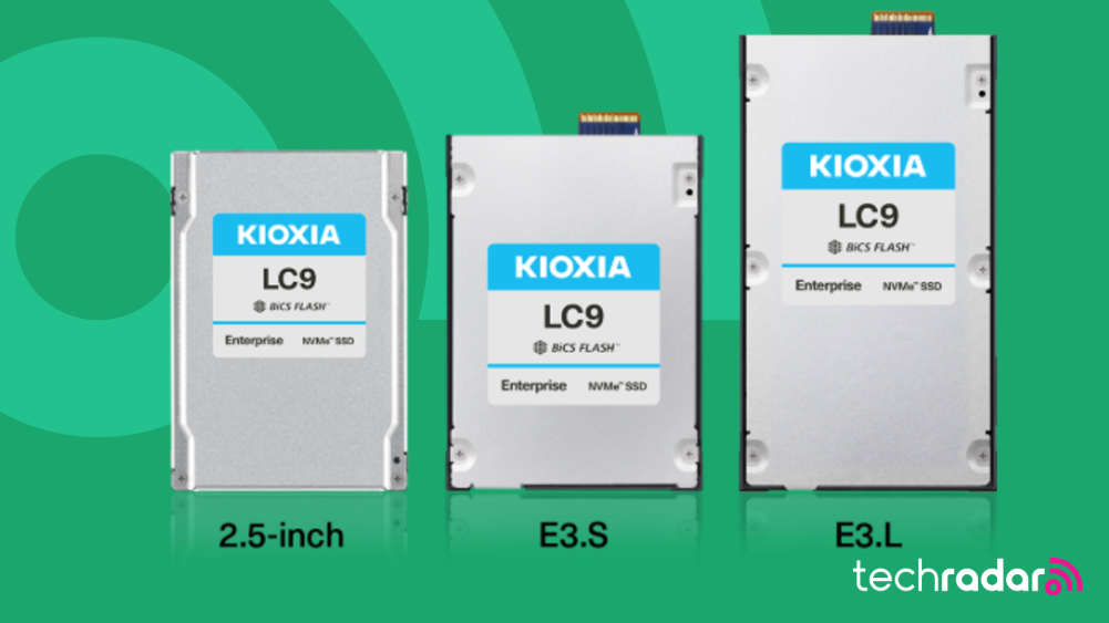 Kioxia представила SSD LC9 объёмом 245,76 ТБ — новый рекорд отрасли