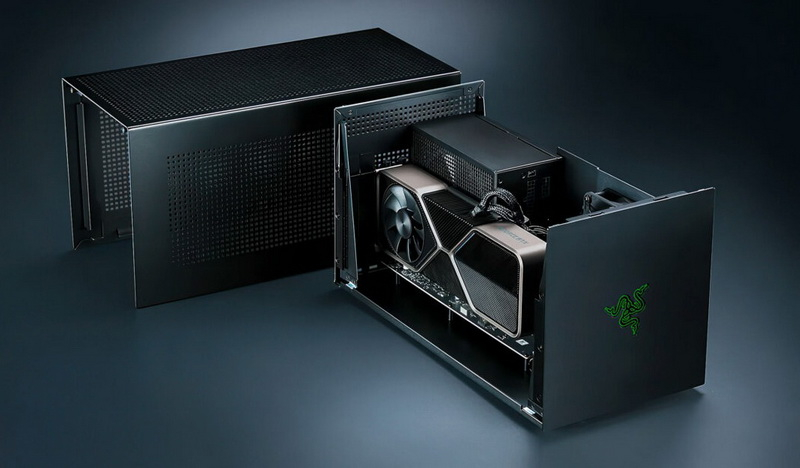 Razer представила Core X V2 — первый корпус-eGPU с интерфейсом Thunderbolt 5 и питанием 140 Вт