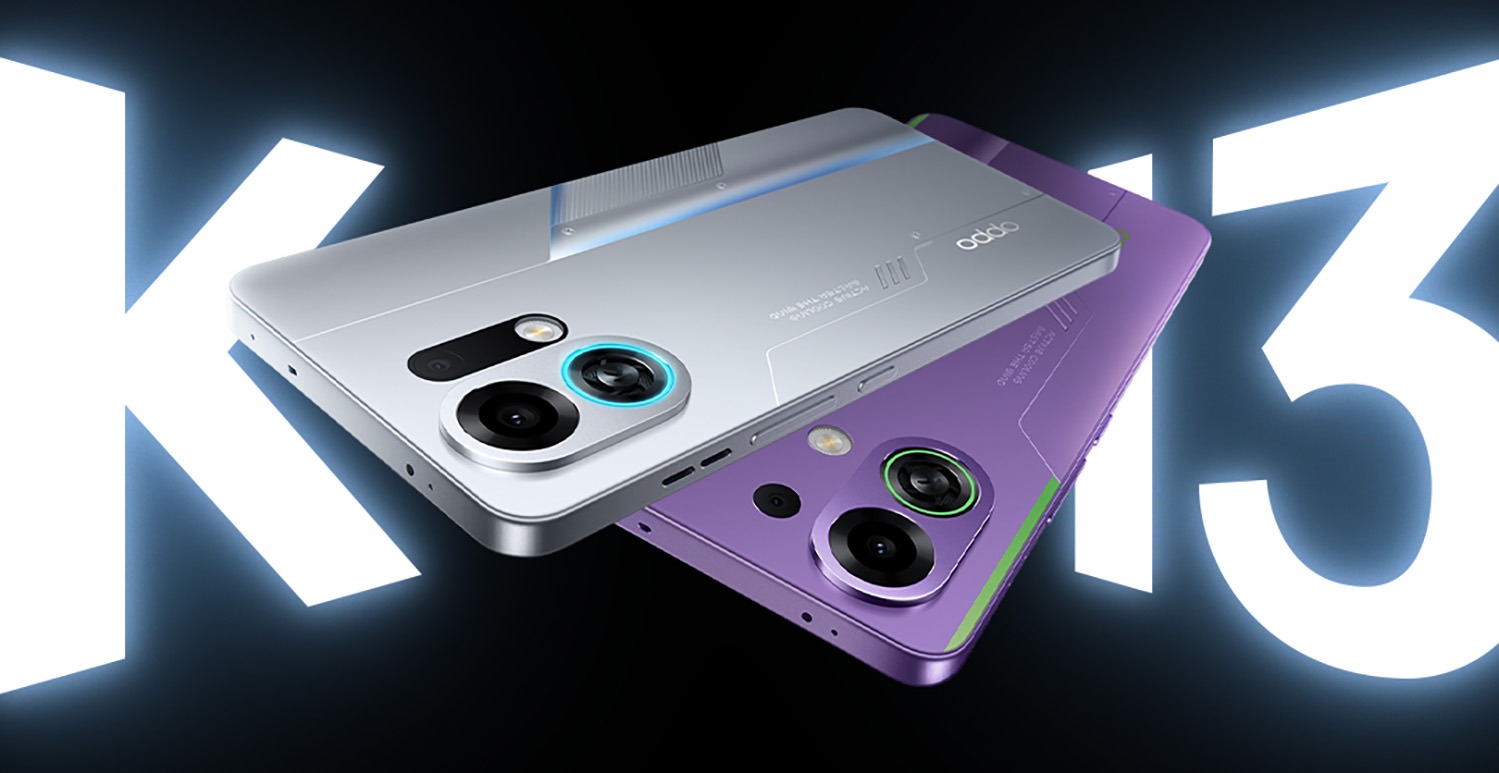 OPPO вывела на индийский рынок игровые смартфоны K13 Turbo и Turbo Pro с активным охлаждением
