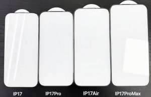 Защитные стёкла подтвердили размеры экранов всей линейки iPhone 17 — Air займёт место Plus