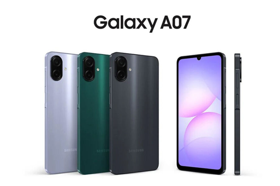 Samsung запустила продажи бюджетного Galaxy A07 с экраном 90 Гц и батареей 5000 мА·ч за 6900 ₽