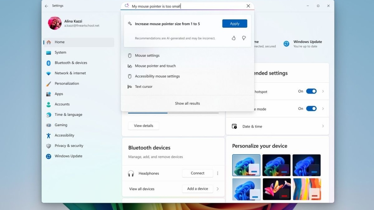 Microsoft смещает фокус с Windows 12: приоритет — «понимающий» ИИ в Windows 11