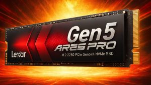 Lexar анонсировала флагманские SSD Ares PRO: PCIe 5.0, до 14 ГБ/с и ресурс до 3000 TBW