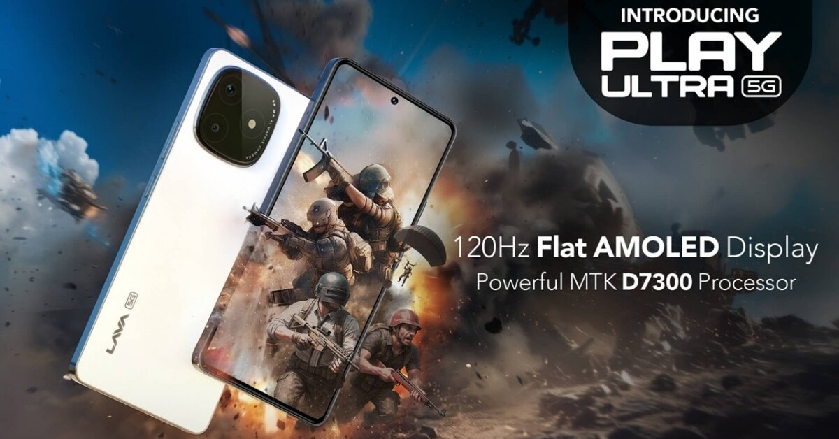 Lava Play Ultra: первый игровой смартфон бренда с AMOLED-120 Гц и Dimensity 7300 оценён в 170 долларов