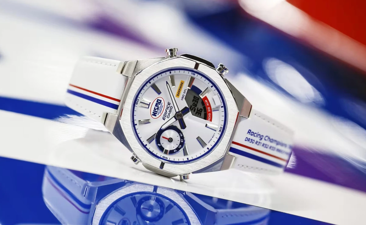 Casio представила лимитированные EDIFICE ECB-S10NIS-7A в стиле NISMO — $270 за сталь, сапфир и Bluetooth