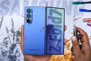Южнокорейский блогер зафиксировал утечку жидкости из шарнира Samsung Galaxy Z Fold7 после 75 тысяч сгибаний