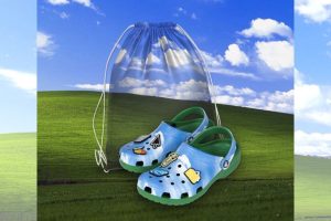 Microsoft отметит 50-летие лимитированными Crocs с обоями Windows XP