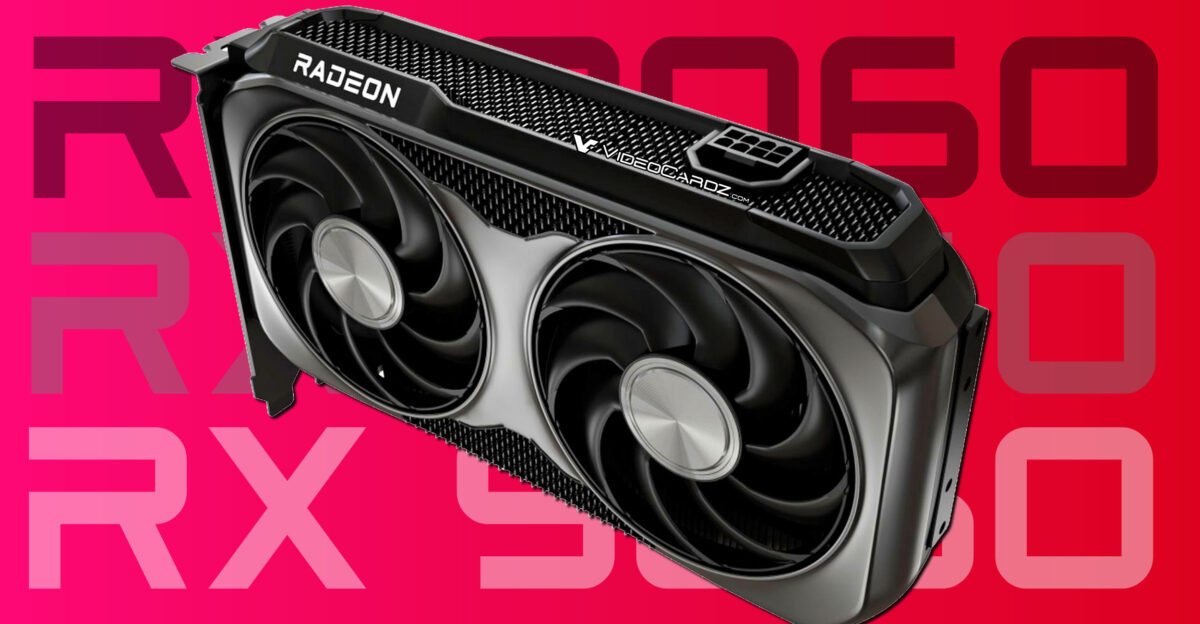 Radeon RX 9060 получит 8 ГБ GDDR6 и 128-битную шину — AMD нацелилась на сегмент до 300 долларов