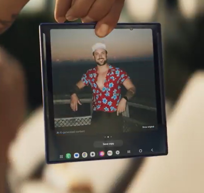 В новом ролике «A Real Upgrade» Samsung упрекнула Apple в отсутствии складного iPhone и слабом ИИ