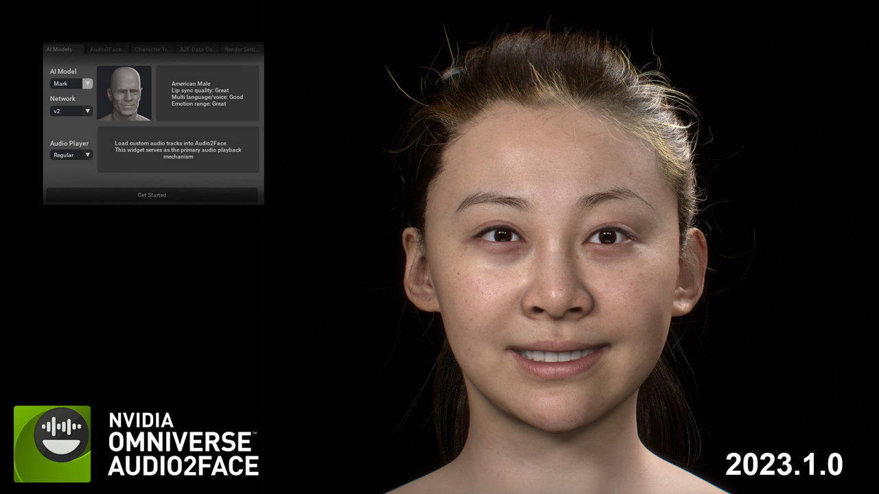 NVIDIA открыла исходный код Audio2Face — ИИ-системы генерации мимики по аудио