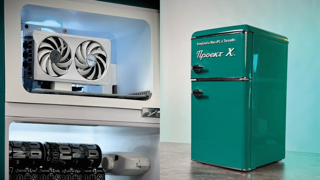 TORNADO, MaxxPC и DeepCool показали в России первый игровой ПК-холодильник на базе Ryzen 5 и RTX 5060