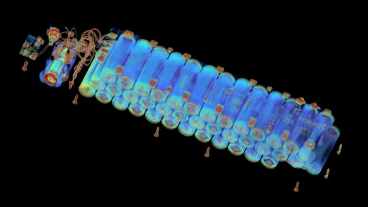 Рентгеновская томография обнаружила критические дефекты в 8% недорогих аккумуляторов 18650