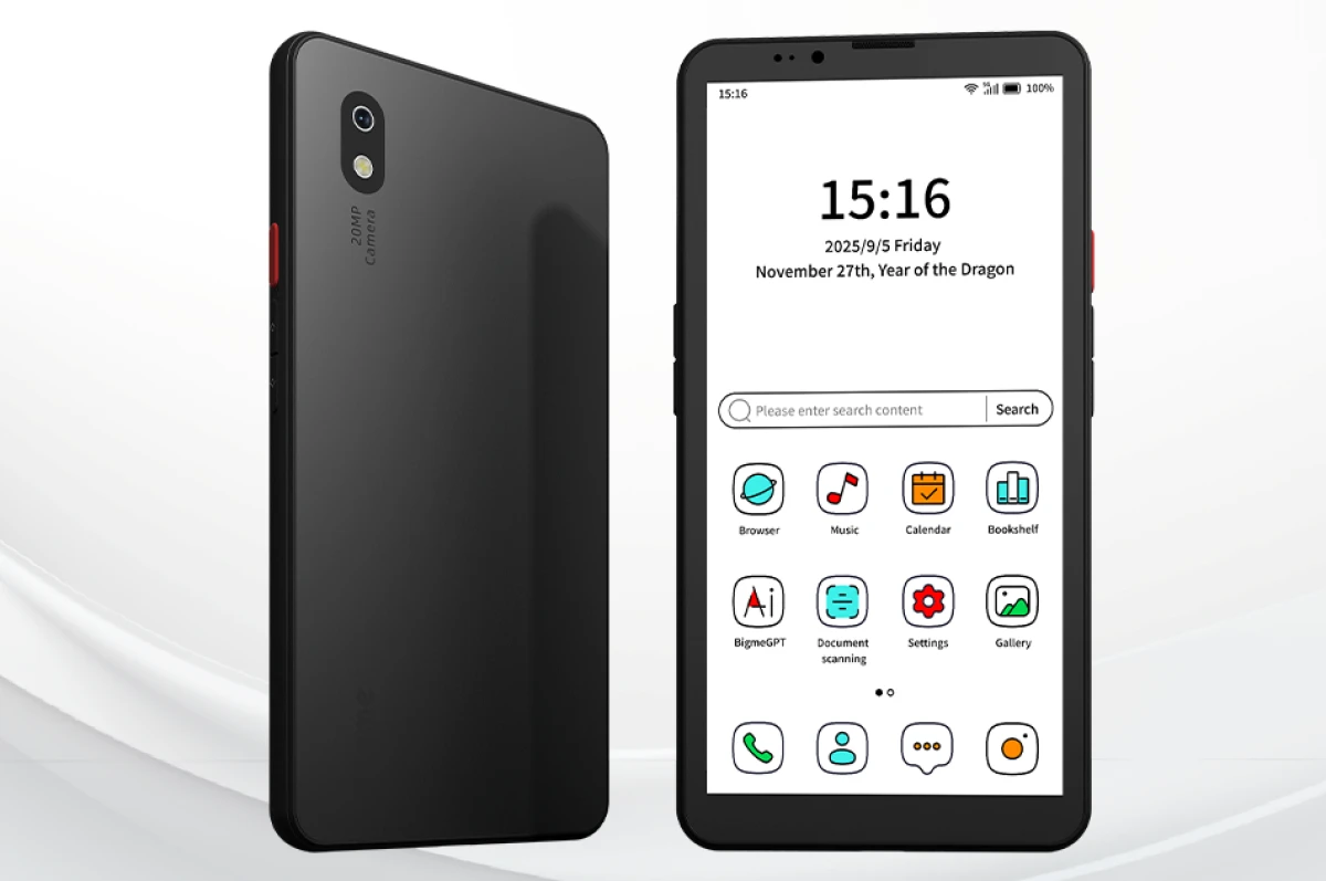 Bigme представила HiBreak Pro Color — первый смартфон с 6,13-дюймовым цветным E-Ink-дисплеем Kaleido 3