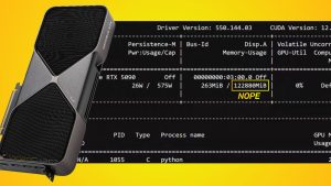 VideoCardz: слухи о GeForce RTX 5090 с 128 ГБ памяти оказались фейком