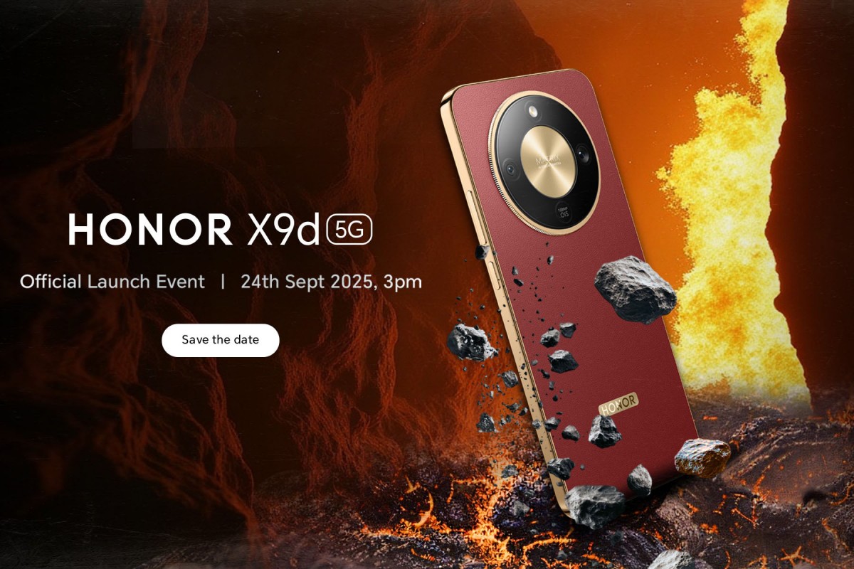 Honor X9d: смартфон с камерой 108 Мп, батареей 8300 мА·ч и защитой IP69K представят 24 сентября