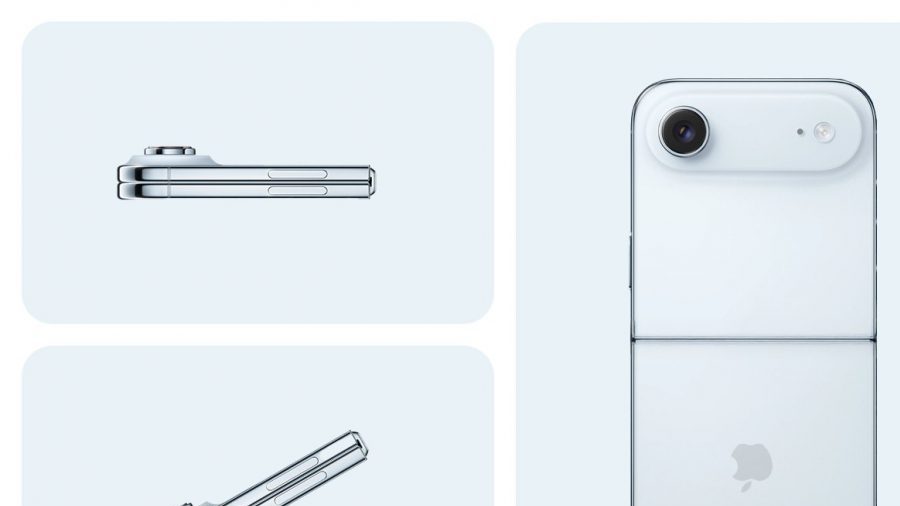 Концепт складного iPhone Air показал самый тонкий флип-смартфон — 11,2 мм в сложенном виде
