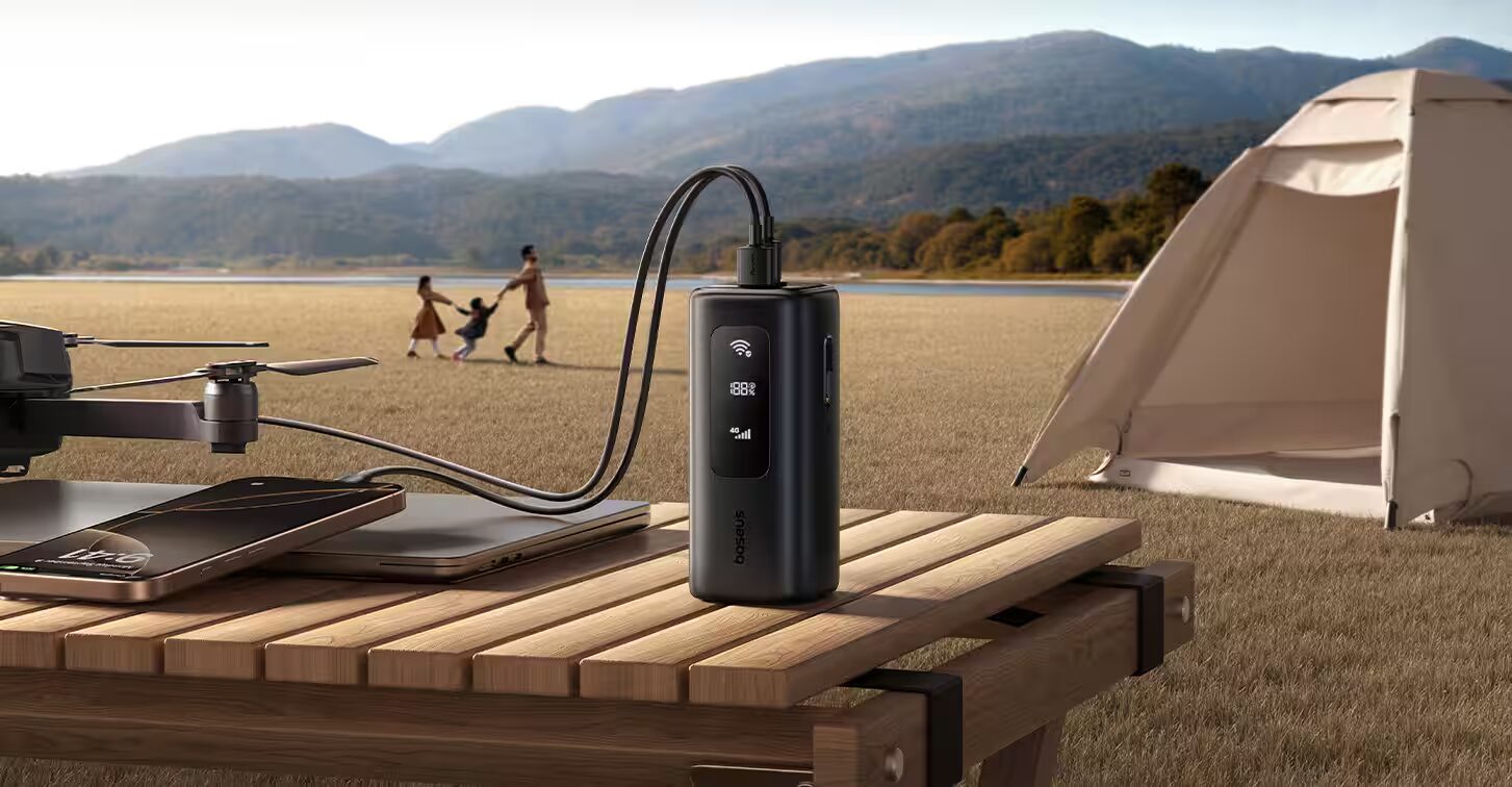 Baseus EnerGeek GX11: первый повербанк 20000 мА·ч со встроенным 4G-роутером и зарядкой 67 Вт оценён в $130