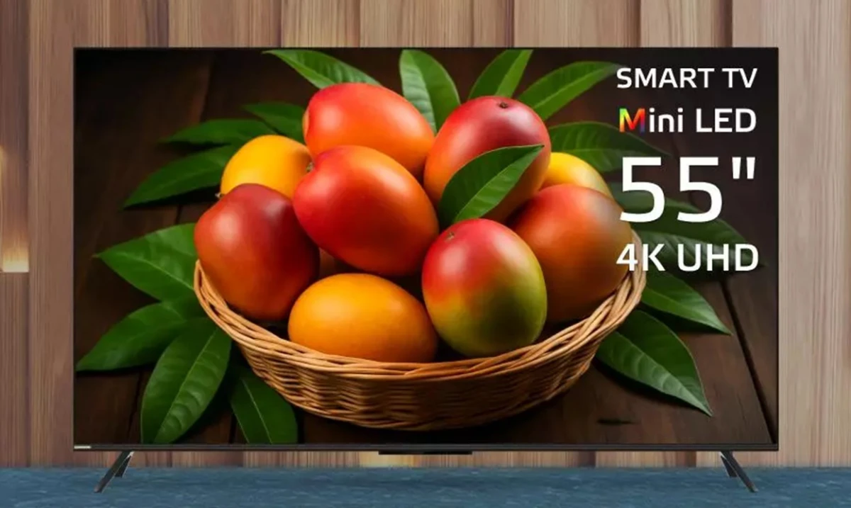 HARPER 55Q970TS: 55-дюймовый QD-Mini LED телевизор с 120 Гц и Dolby Atmos поступил в продажу в России