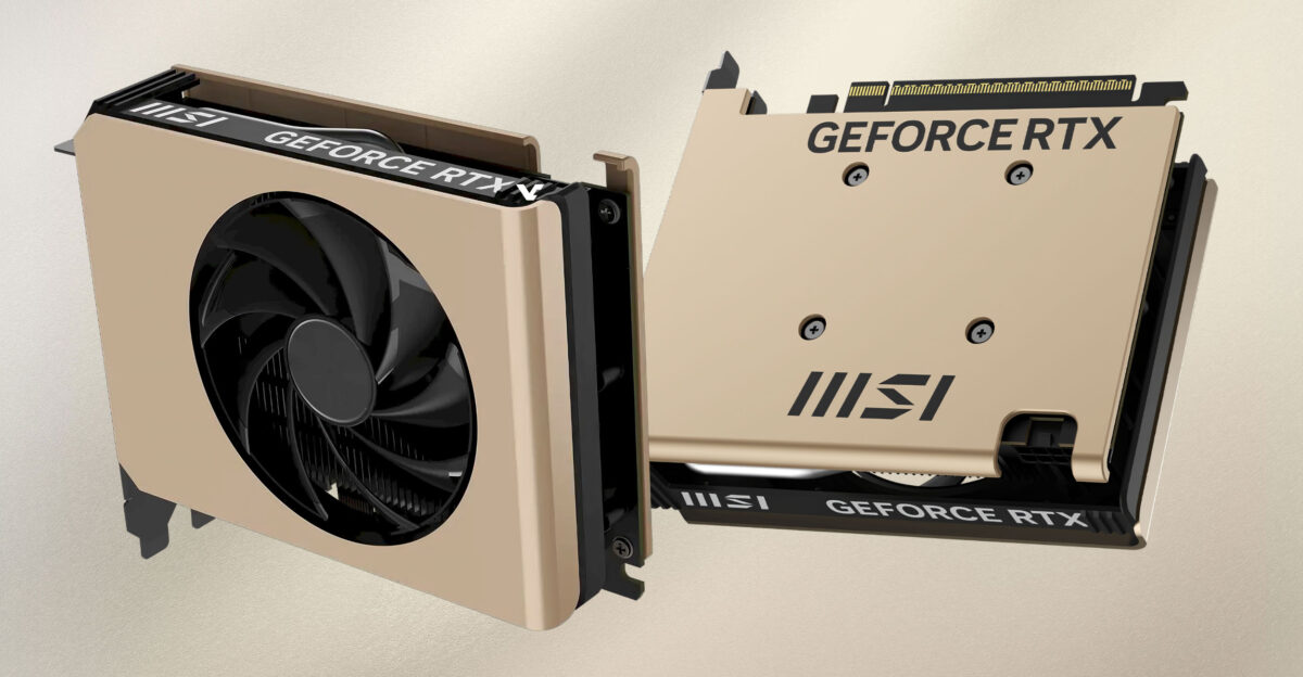 MSI представила компактные GeForce RTX 5050 Inspire ITX: двухслотовые 147-мм карты для мини-корпусов