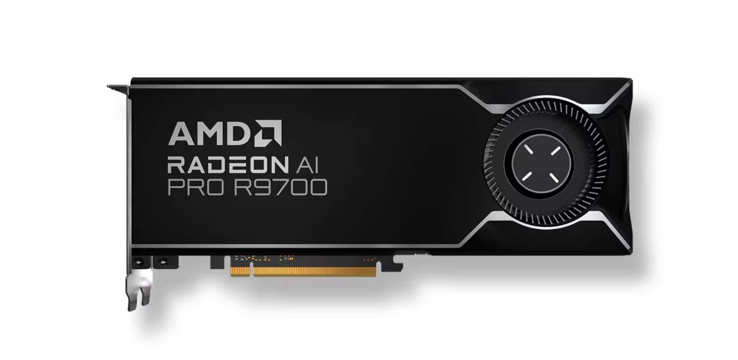 AMD откроет розничные продажи Radeon AI Pro R9700 с 32 ГБ GDDR6 за 1299 долларов