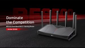 TP-Link вывела на рынок Archer GE400: игровой роутер Wi-Fi 7 со скоростью 6,5 Гбит/с за $220