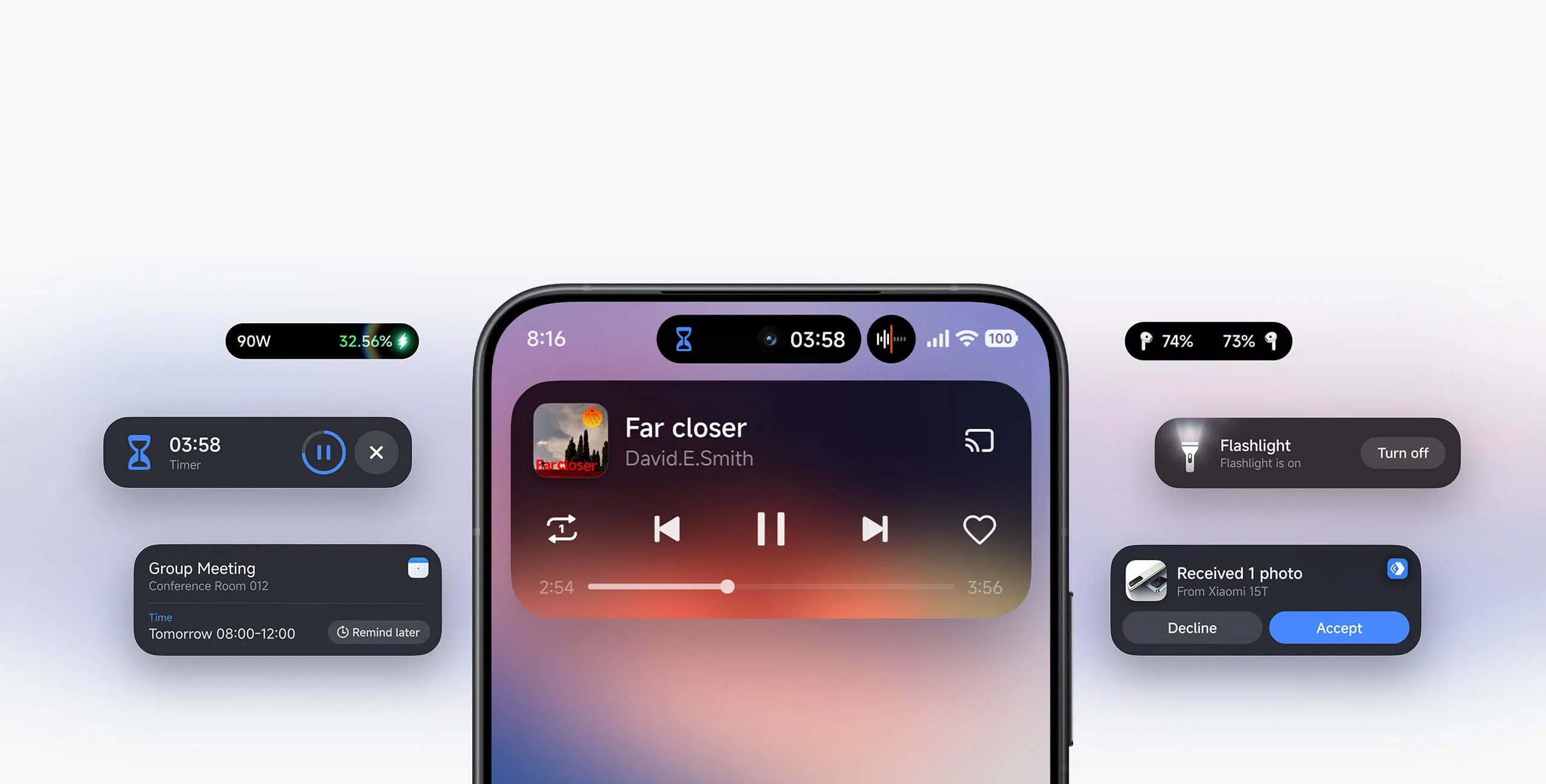 Hyper Island в HyperOS 3: интерактивная «капсула» теперь доступна на Redmi и Poco