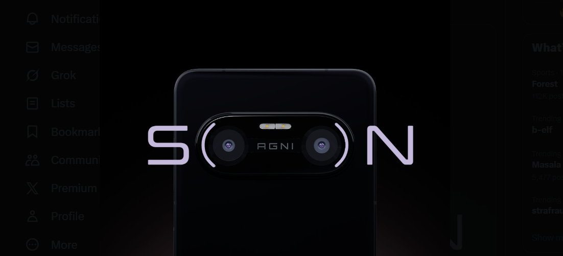 Lava Agni 4: первые снимки подтвердили новый дизайн без вторичного дисплея