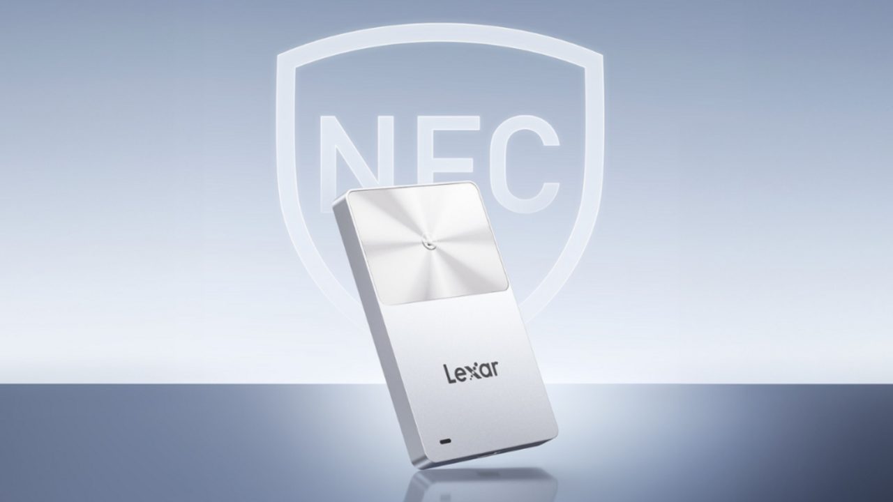 Lexar TouchLock: портативный SSD с NFC-разблокировкой и двойным AES-шифрованием вышел в Китае