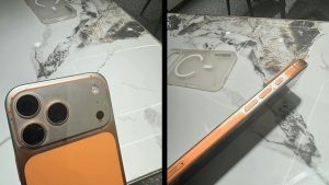 Пользователь пожаловался на частичное стирание окраски iPhone 17 Pro Max после протирки обычной влажной салфеткой