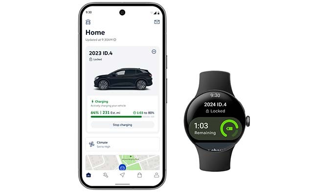 Volkswagen добавила в myVW поддержку Apple Watch и Wear OS — смарт-часы теперь открывают двери и запускают двигатель