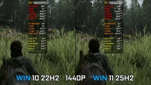 Windows 11 25H2 оказалась быстрее Windows 10 22H2 в играх лишь на 3 %: результаты большого теста Games Choices