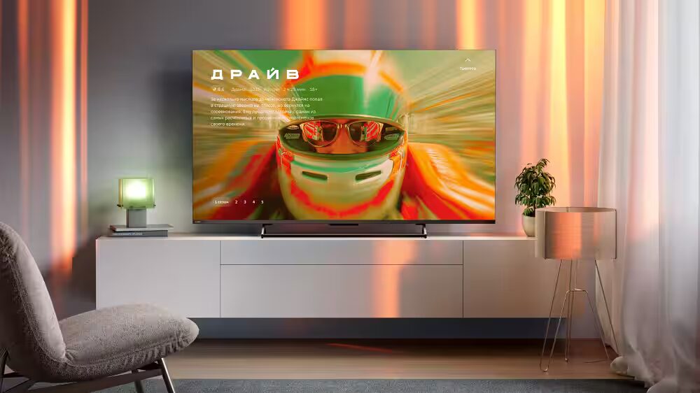 Sber представил серию смарт-телевизоров 7000 с голосовым управлением без пульта и встроенным ИИ-ассистентом GigaChat