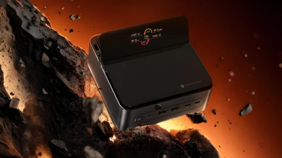 Machenike представила мини-ПК Mini GTS: Core Ultra 9 285H, 64 ГБ DDR5 и встроенный 2,33-дюймовый дисплей
