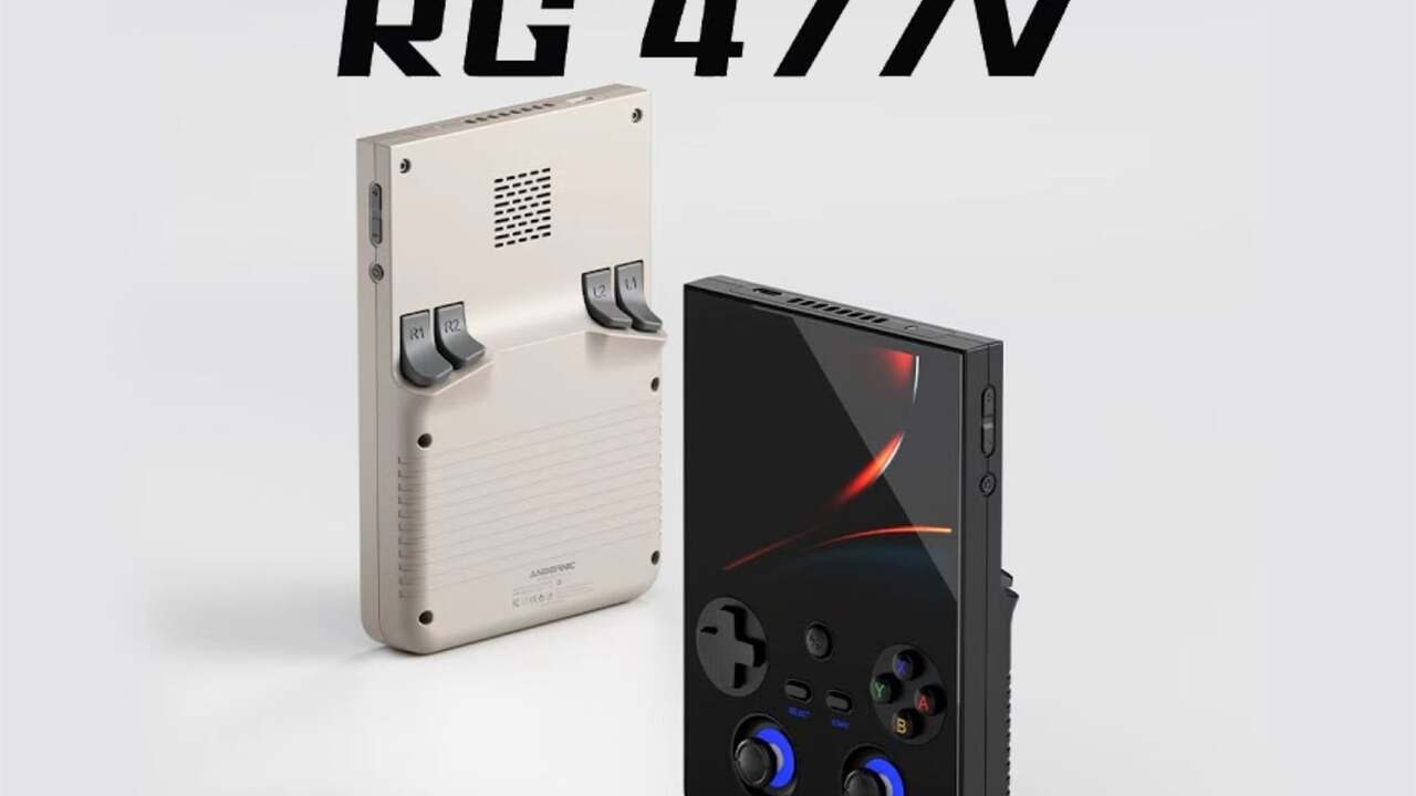 Anbernic представила портативную консоль RG477V с Dimensity 8300 и эмуляцией игр с PS2 и Wii U
