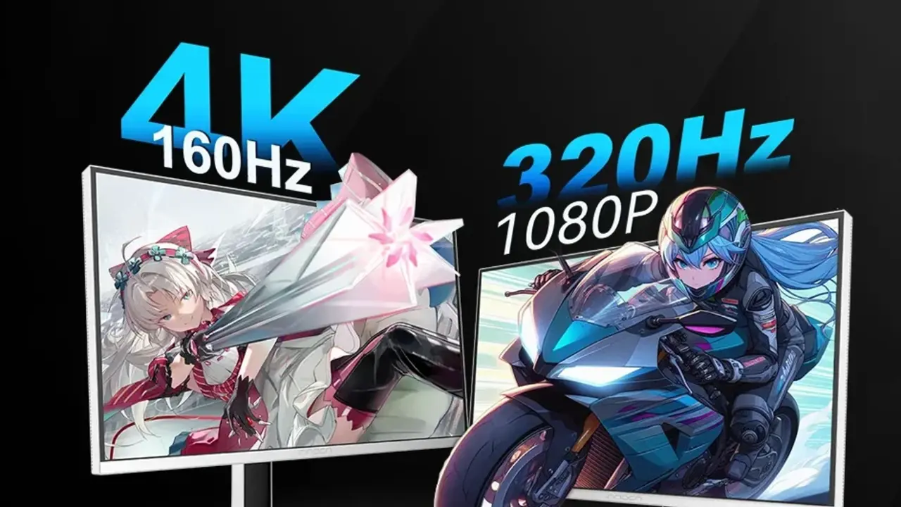 Innocn представила 4K Mini LED‑мониторы с частотой до 320 Гц и яркостью до 1200 нит