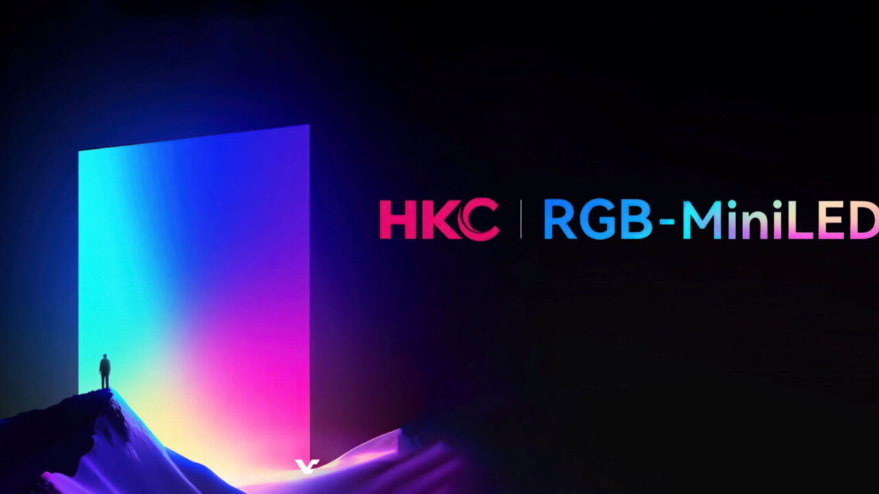 HKC представит на CES 2026 первый в мире монитор с RGB-MiniLED‑подсветкой