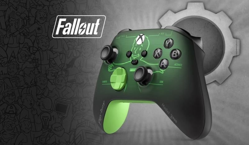 Xbox представил контроллеры Fallout Pip-Boy для фанатов серии и киберспортсменов