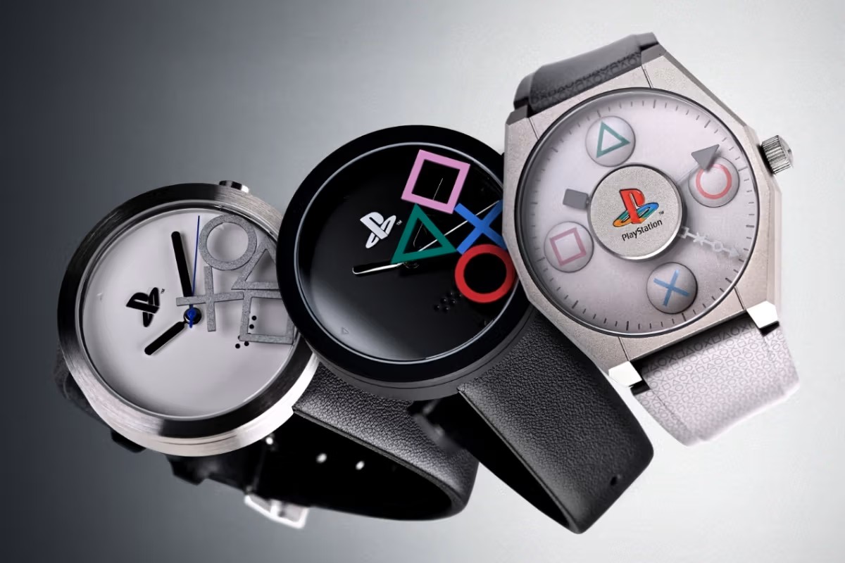Sony и Anicorn выпустили первые официальные механические часы в стиле оригинальной PlayStation