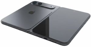 Первый складной iPhone показали на рендерах: тонкий корпус и экран почти как у iPad mini