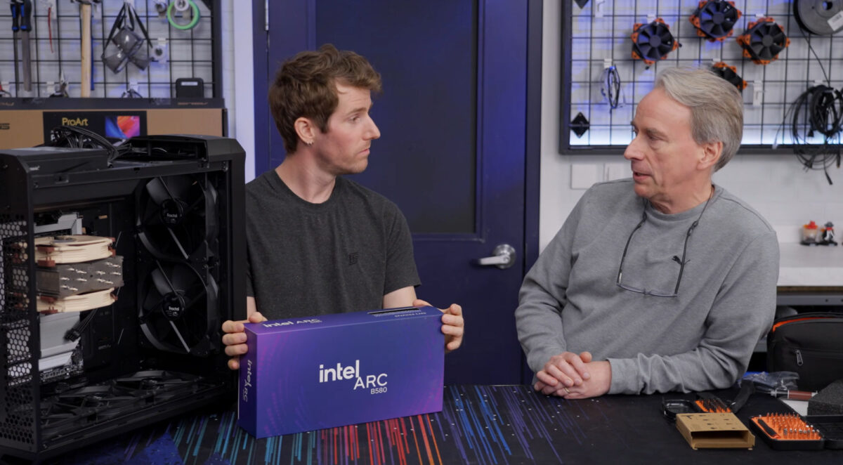 Основатель Linux собрал новый ПК и назвал видеокарту Intel Arc B580 «идеальной для Linux»
