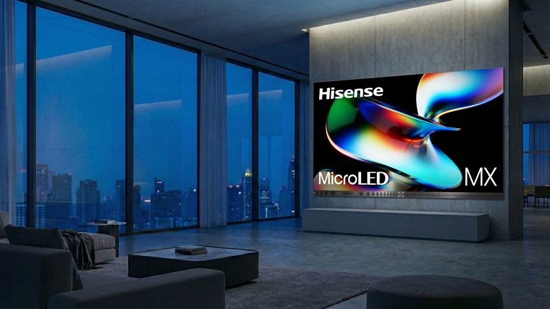 Hisense представила 163-дюймовый RGBY MicroLED‑экран 163MX с 100% охватом BT.2020