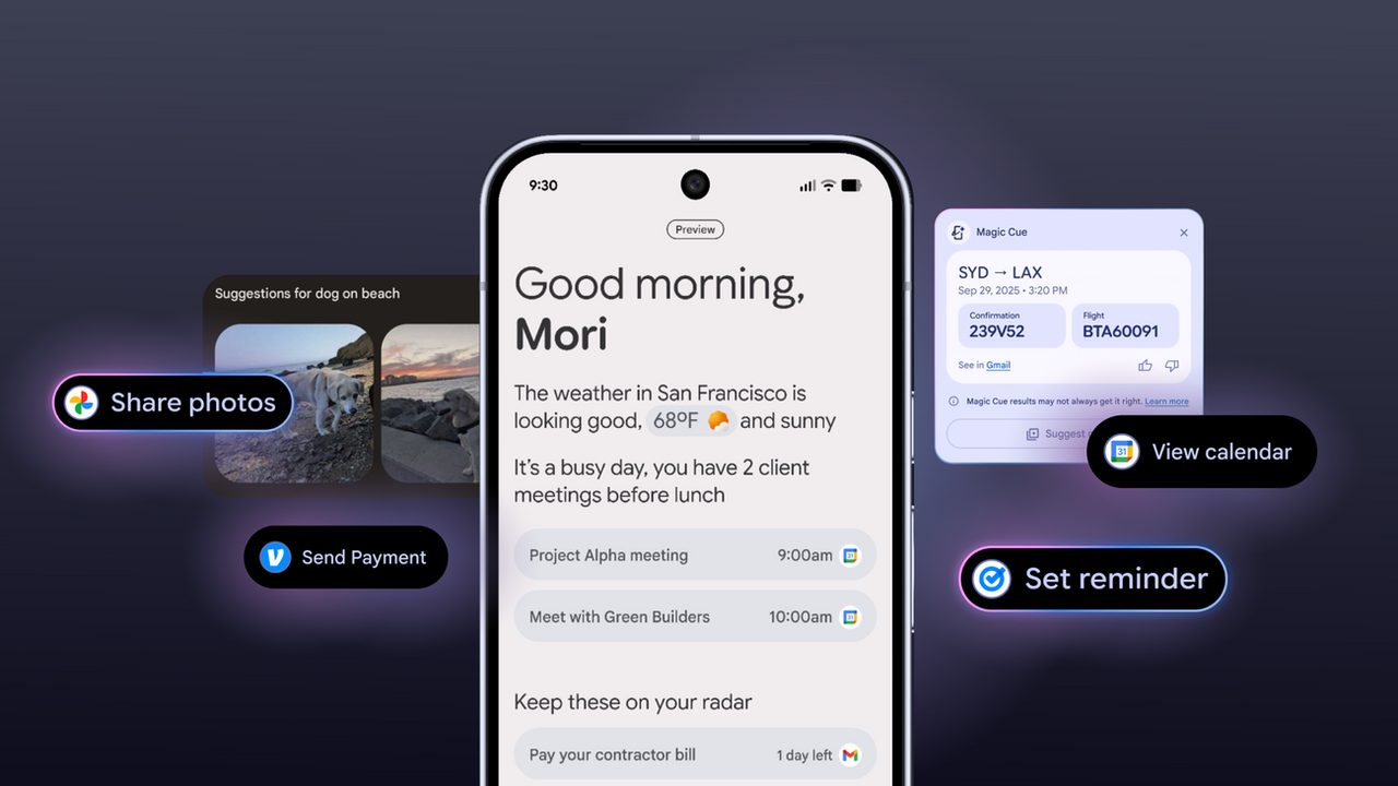 Google расширит возможности Magic Cue на Pixel за счёт интеграции с Wallet и Tasks