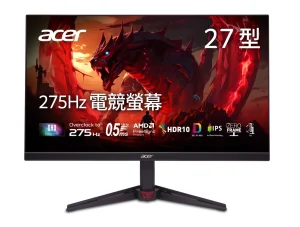 Acer выпустила 27-дюймовый игровой монитор Nitro VG270U Z2 с частотой до 275 Гц за $165