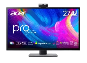 Acer представила 27-дюймовый 4K-монитор ProCreator PE270KT с сенсорным вводом за $505