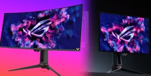 ASUS показала два флагманских OLED‑монитора ROG Swift для киберспорта
