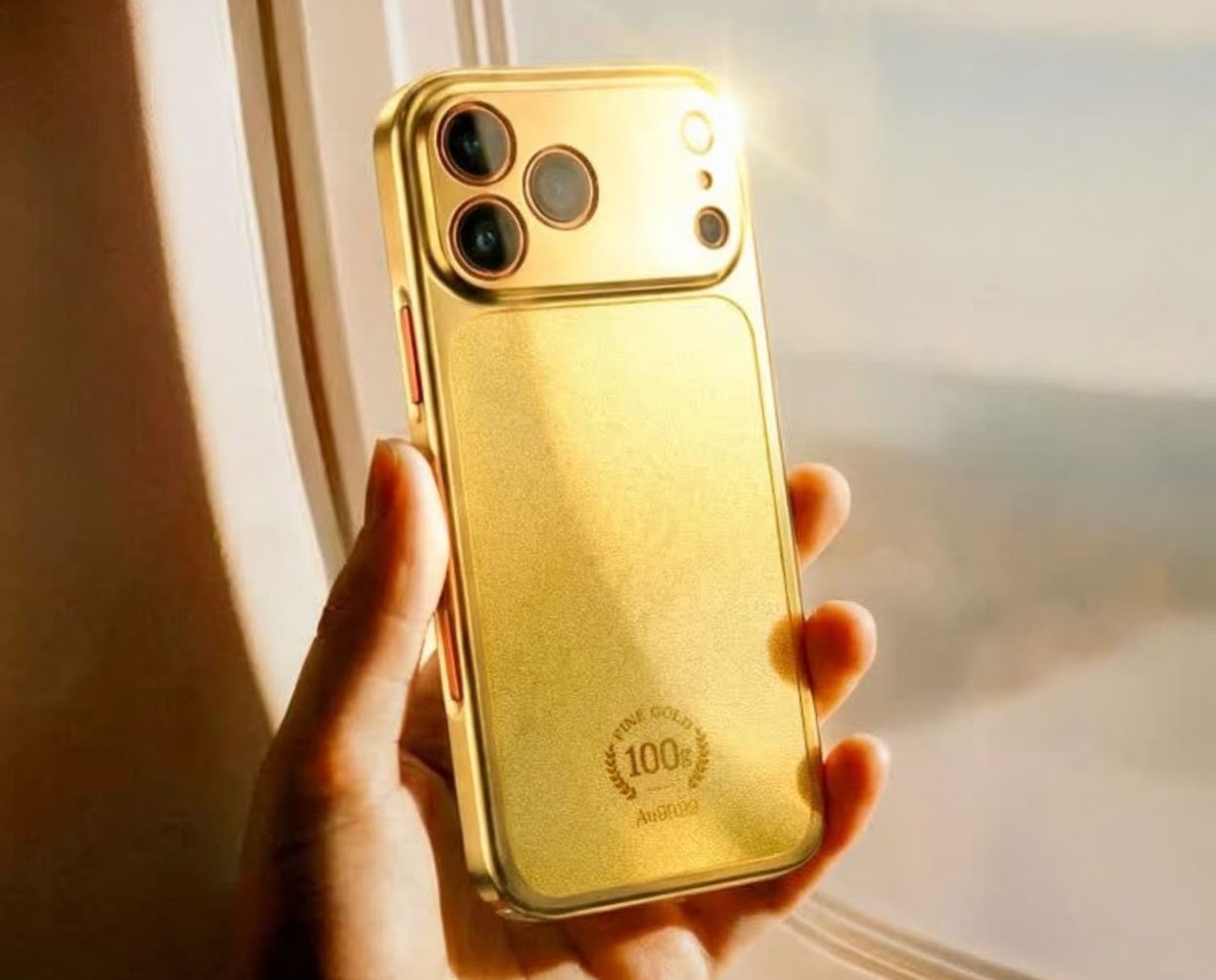 JD выпустила золотые чехлы для iPhone 17 Pro Max ценой до $15,7 тыс.