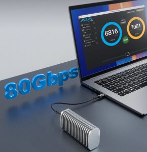 TerraMaster D1 SSD Pro: корпус для NVMe с Thunderbolt 5 и скоростью до 7,1 ГБ/с